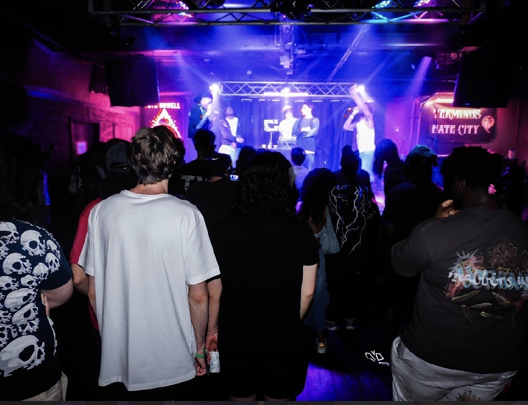Zombieland — crowd watching the stage at Terminus Hate City