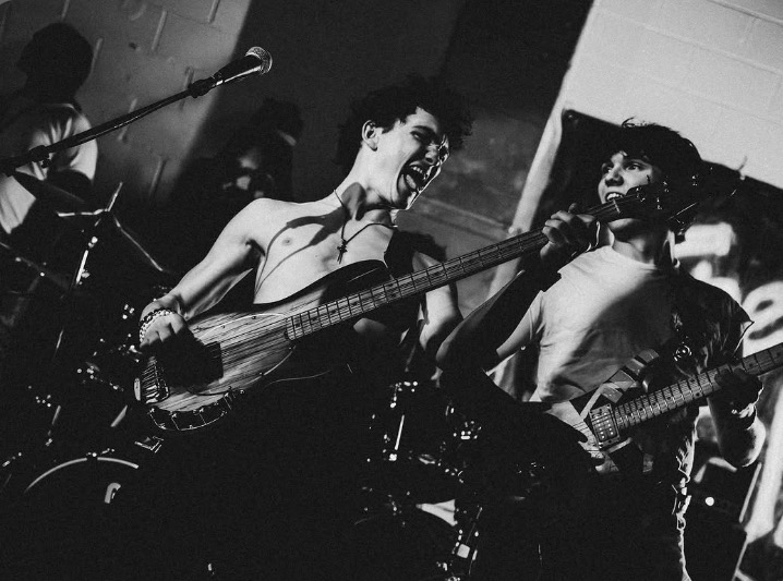The Rally — band performing live