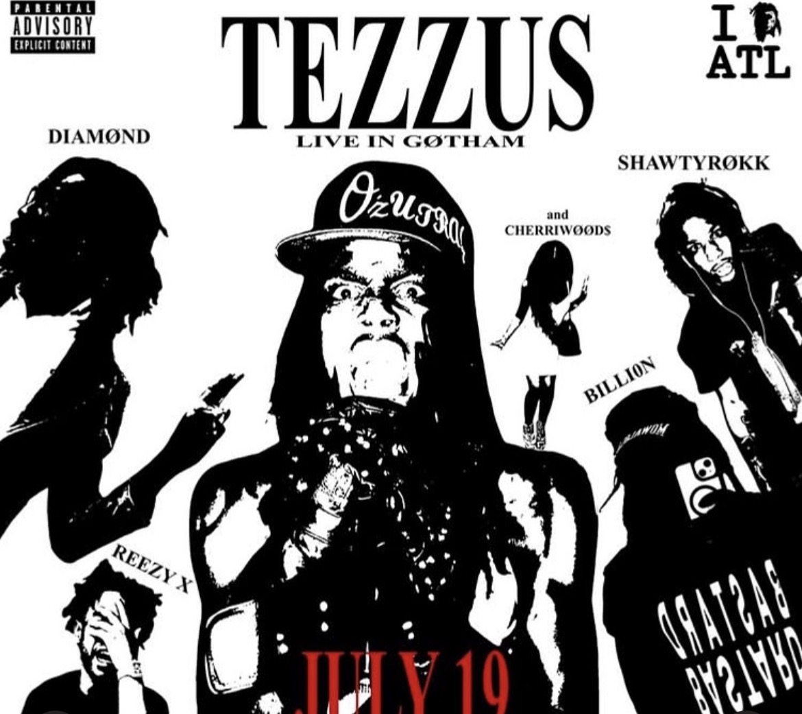 Wasteland show flyer — Tezzus Live in Gotham
